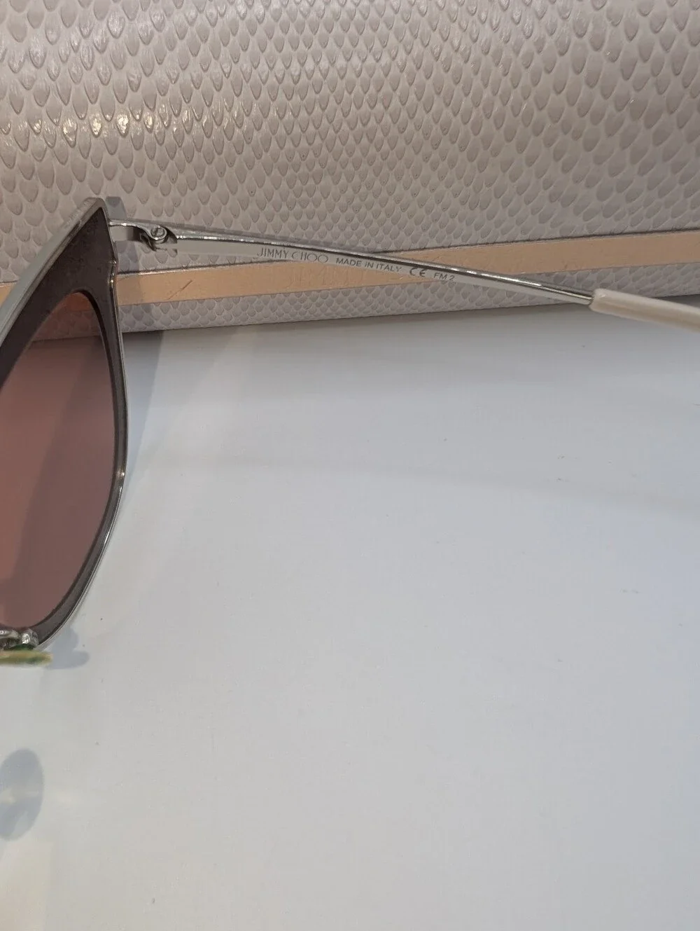 Jimmy Choo NILE/S Pink Lense Sunglasses